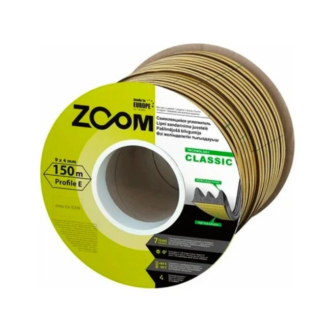 Уплотнитель Zoom 02-2-4-110 E 9*4 мм черный Уплотнитель Zoom 02-2-4-110 E 9*4 мм черный