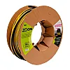 Уплотнитель гаражный Zoom Industrial 02-2-4-200 профиль D 21*17 мм черный