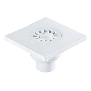 Трап сливной Nova 5030 вертикальный 50 решетка пластиковая 150*150 мм