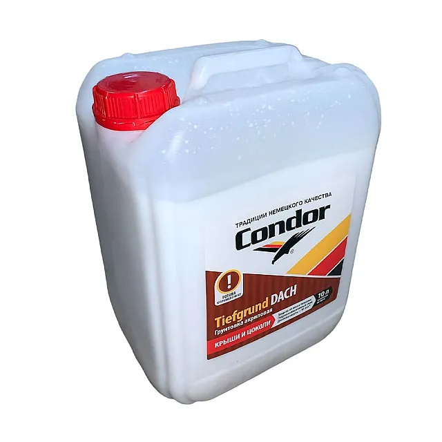 Грунтовка Condor Tiefgrund Dach для крыш и цоколя 10 кг