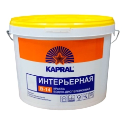 Краска Kapral В-14 интерьерная 3.75 кг