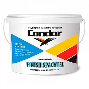 Шпатлевка финишная Condor Finish Spachtel белая 4 кг