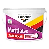 Краска Condor Mattlatex латексная моющаяся белая 3.75 кг