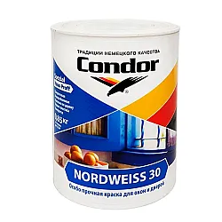 Краска Condor Nordweiss-30 для окон и дверей 0.85 кг