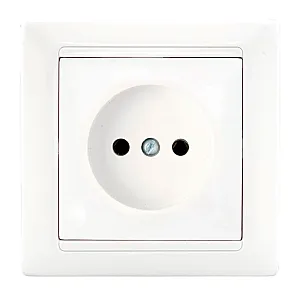 Розетка Bylectrica Стиль РС16-305 без заземления белая