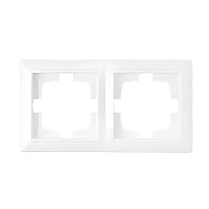 Рамка Bylectrica Стиль ЮЛИГ.735212.215 2-местная белая