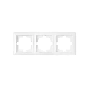 Рамка Bylectrica Стиль ЮЛИГ.735212.216 3-местная белая