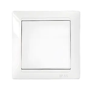 Выключатель Bylectrica Стиль С1 10-827 1 клавиша брызгозащищенный белый