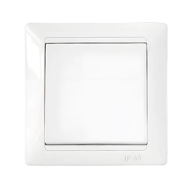 Выключатель Bylectrica Стиль С1 10-827 1 клавиша брызгозащищенный белый