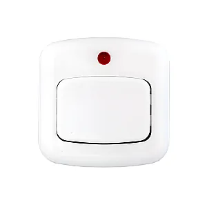 Выключатель Bylectrica А11-893 для бытовых электрических звонков со световой индикацией белый
