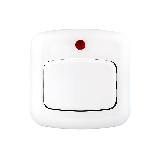 Выключатель Bylectrica А11-893 для бытовых электрических звонков со световой индикацией белый