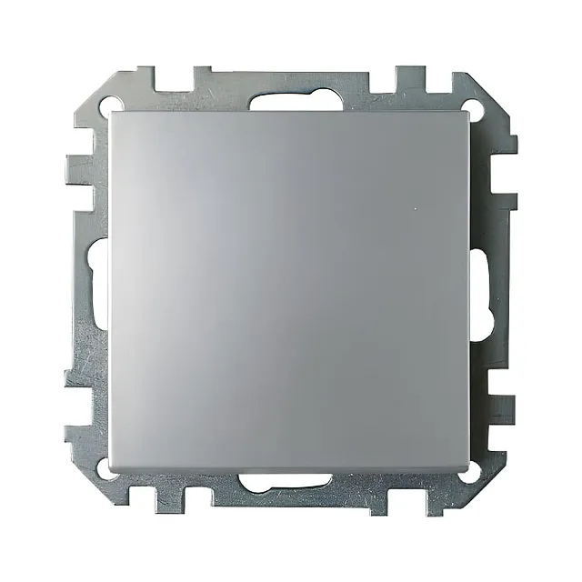 Выключатель Bylectrica Стиль С110-525 1 клавиша серебро