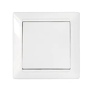 Выключатель Bylectrica Стиль С1 10-896 1 клавиша с самовозвратом белый