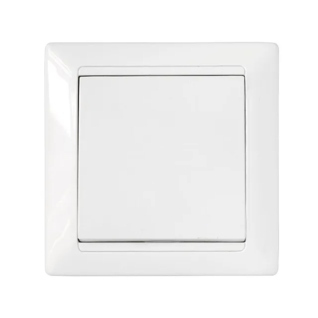 Выключатель Bylectrica Стиль С1 10-896 1 клавиша с самовозвратом белый