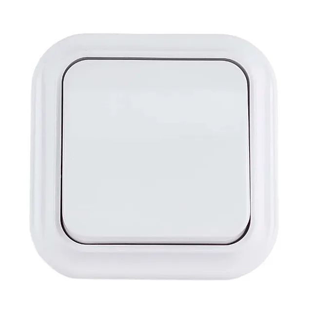 Выключатель Bylectrica Вариант А1 10-2101 1 клавиша белый