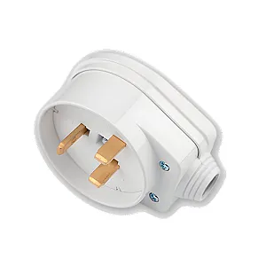 Вилка к электроплите Bylectrica В32-071 с заземлением 32А 250В белая