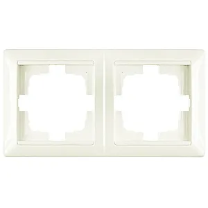 Рамка Bylectrica Стиль ЮЛИГ.735212.215 2-местная бежевая