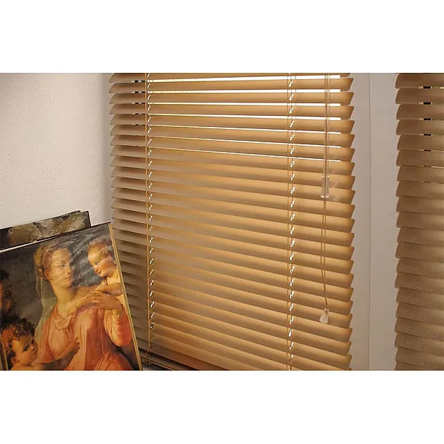 Жалюзи Delfa СГЖ-210 50/160 см горизонтальные золото брокат