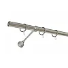 Карниз металлический Delfa СМ-2901/160/1Р хром матовый 1.6 м