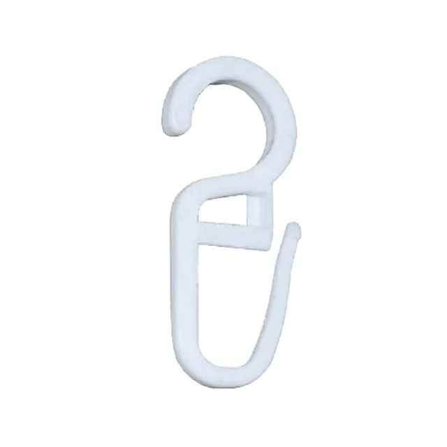 Крючок Delfa С28.5.01.00.100 белый 100 шт