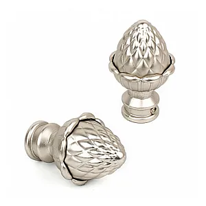 Наконечник Delfa Агра СН-16-102-29 хром матовый 2 шт