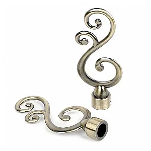 Наконечник Delfa Виола СН-16-137-24 золото антик 2 шт