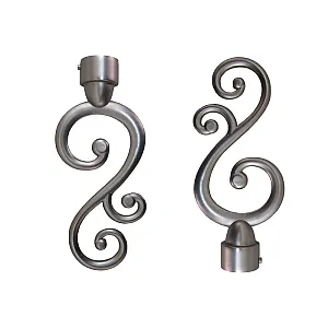 Наконечник Delfa Виола СН-16-137-29 хром матовый 2 шт