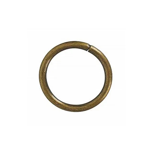 Кольца для металлического карниза Delfa СФ16-400-24 золото антик 16 мм 10 шт