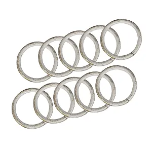 Кольцо для металлического карниза Delfa СФ25-400-33 белое золото 25 мм 10 шт