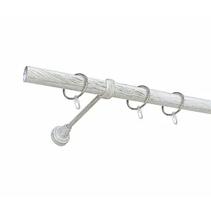 Карниз металлический Delfa СМ-3352/240/1Р белое золото 2.4 м