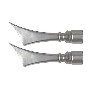 Наконечник Delfa Брилон СН-16-172-29 хром матовый 2 шт