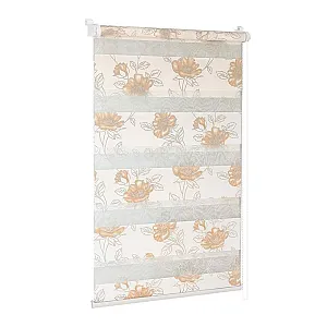 Штора рулонная Delfa Декор СРШ-01МК-45833 72(68)/160 см роза бежевая