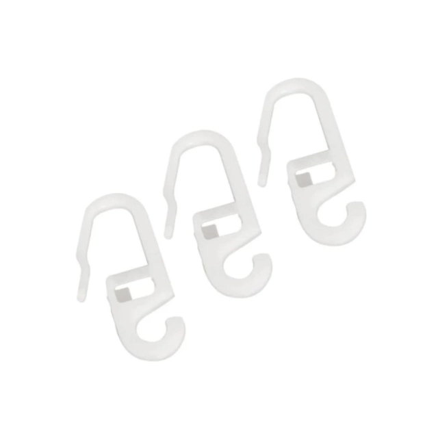 Крючок Delfa СФ16.5.01.00.020 белый 20шт Крючок Delfa СФ16.5.01.00.020 белый 20шт