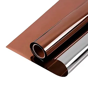 Пленка оконная Delfa ТМ5-Т03/S76 светоотражающая статистическая кофе