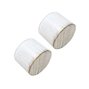 Наконечник Delfa Кофу СН-25-299-29 белое золото 2 шт