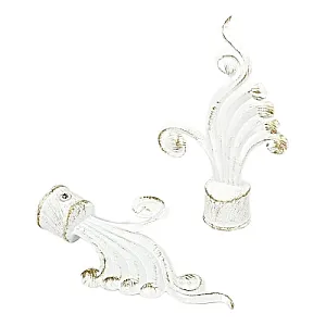 Наконечник Delfa Верди СН-25-162-33 белое золото 2 шт