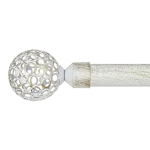 Наконечник Delfa Лацио СН-25-202-24 белое золото 2 шт