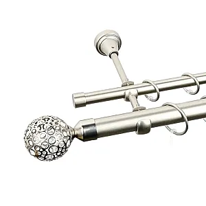 Наконечник Delfa Лацио СН-25-202-29 хром матовый 2 шт