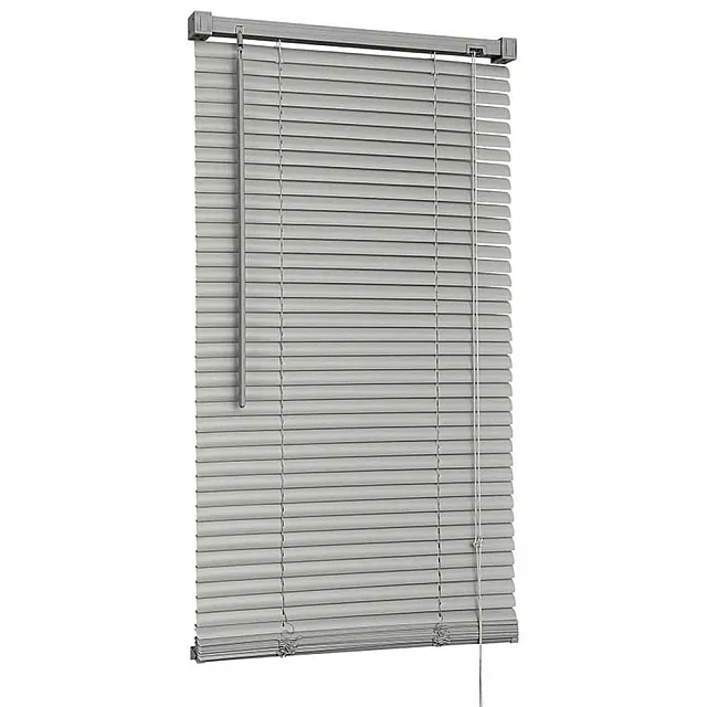 Жалюзи Delfa ПВХ NO.RF-M-001 60/160 см серебро