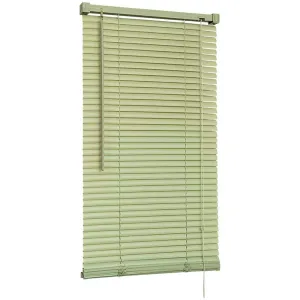 Жалюзи Delfa ПВХ NO.RF-M-511 50/160 см олива