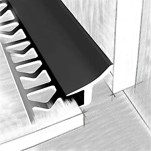 Порог КТМ-2000 357-05М черный 2.7 м