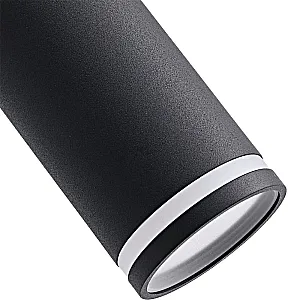 Светильник трековый TruEnergy Track 21111 однофазный под лампу GU10 алюминий круг черный