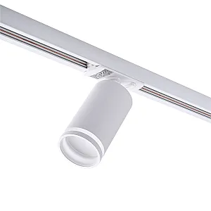 Светильник трековый TruEnergy Track 21112 однофазный под лампу GU10 алюминий круг белый