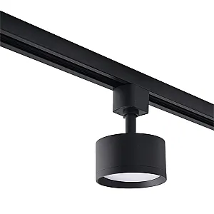 Светильник трековый TruEnergy Track 21117 однофазный под лампу GX53 алюминий круг черный