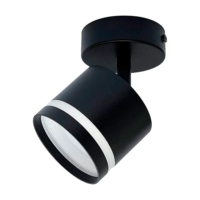 Светильник TruEnergy Modern 21018 поворотный с матовым кольцом под лампу с цоколем GX53 алюминий