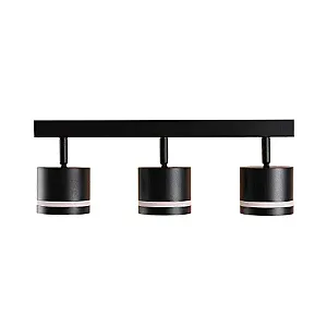 Светильник накладной TruEnergy Modern 21022 поворотный спот трехламповый 3*GX53 черный