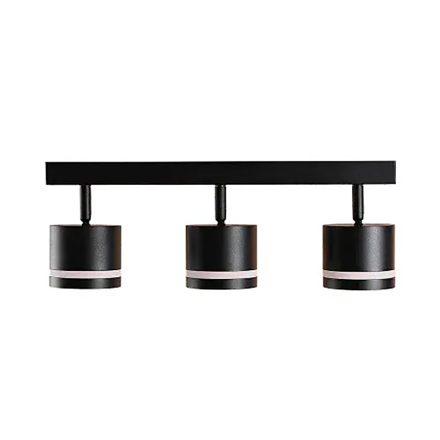 Светильник накладной TruEnergy Modern 21022 поворотный спот трехламповый 3*GX53 черный