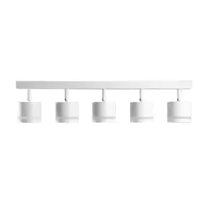 Светильник накладной TruEnergy Modern 21023 поворотный спот 5*GX53 алюминий белый