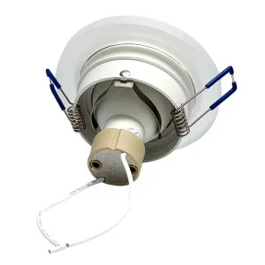 Светильник встраиваемый TruEnergy Simple 21238 под лампу GU10 IP20 акрил матовый круг белый