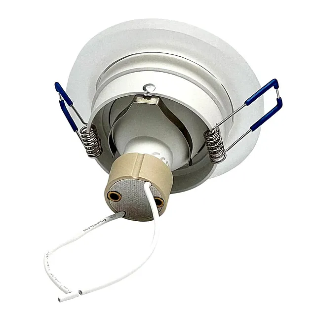 Светильник встраиваемый TruEnergy Simple 21238 под лампу GU10 IP20 акрил матовый круг белый